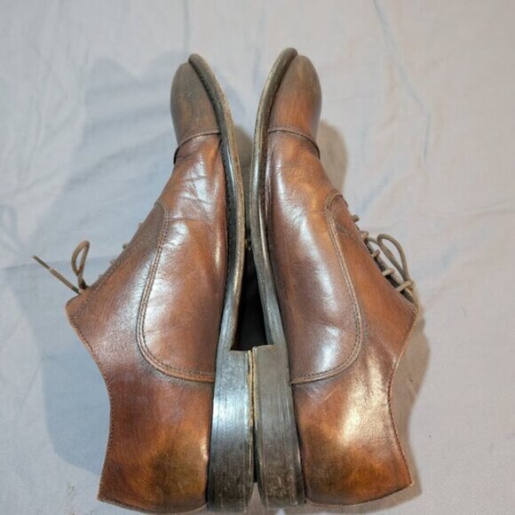 To Boot New York Adam Derrick Brown Leather Derby Shoes Men Size 9 - Picture 6 of 10